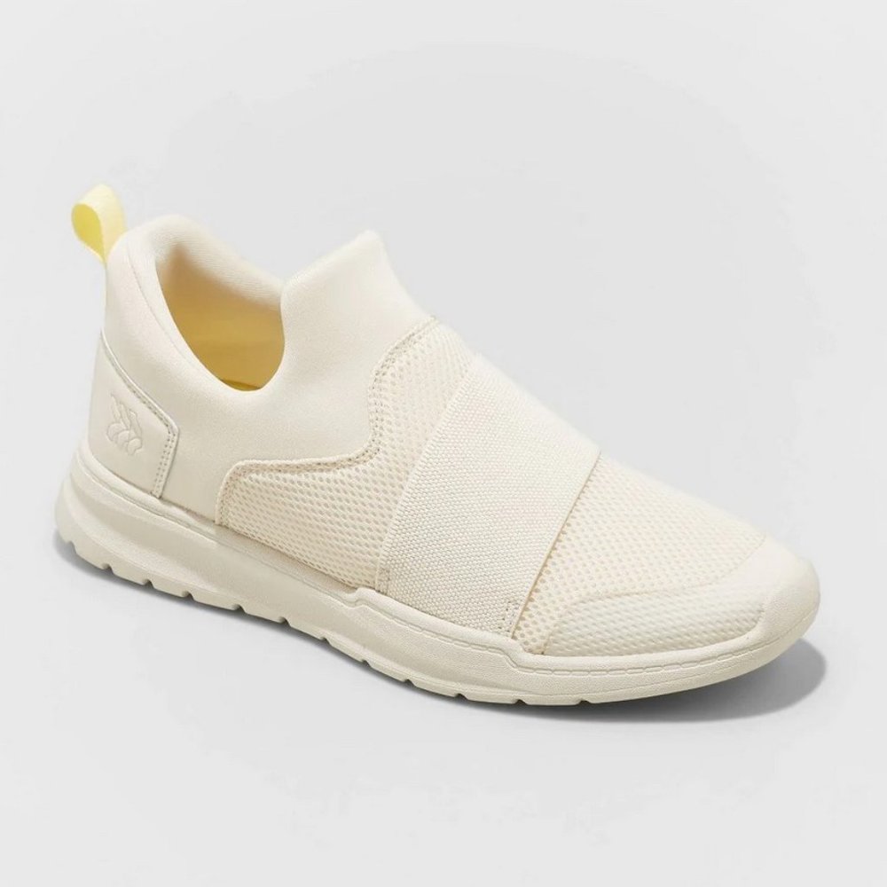Women's Winter Hybrid Slip-On Water Sneakers - All in Motion Off-White